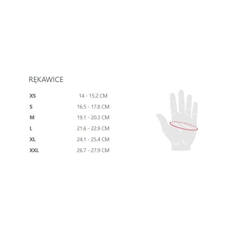 Rękawiczki Westin FULL FLEECE GLOVES roz. M Rękawiczki Westin FULL FLEECE GLOVES roz. M