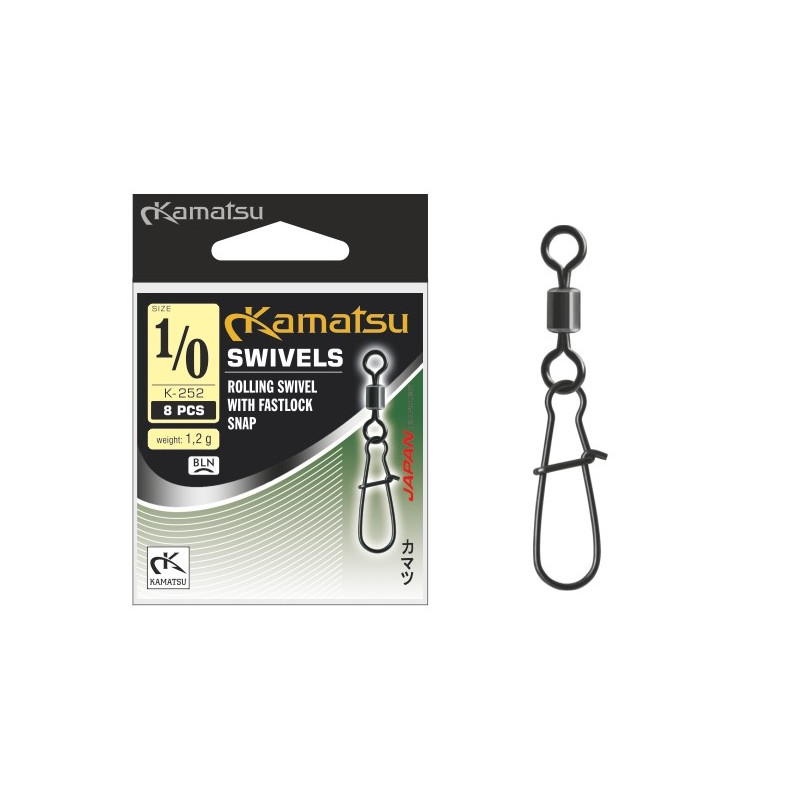 Krętlik z agrafką Kamatsu K252 roz. 10 Krętlik z agrafką Kamatsu K252 roz. 10