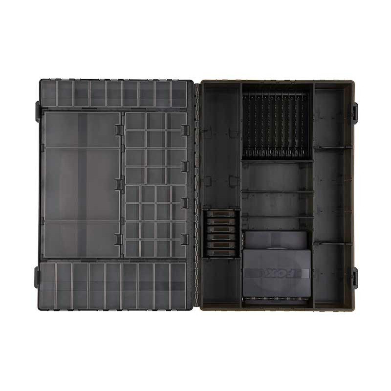 Pudełko FOX EDGES™ “Loaded” Large Tackle Box CBX096 / 35 x 25 x 7 cm Pudełko FOX EDGES™ “Loaded” Large Tackle Box CBX096 / 35 x 25 x 7 cm