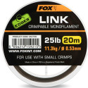Materiał przyponowy FOX EDGES™ Link Trans Khaki Mono 20m / 0,53mm Materiał przyponowy FOX EDGES™ Link Trans Khaki Mono 20m / 0,53mm