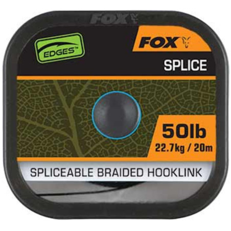 Plecionka FOX Edges Naturals Splice Hooklength 20m 50lb Plecionka FOX Edges Naturals Splice Hooklength 20m 50lb