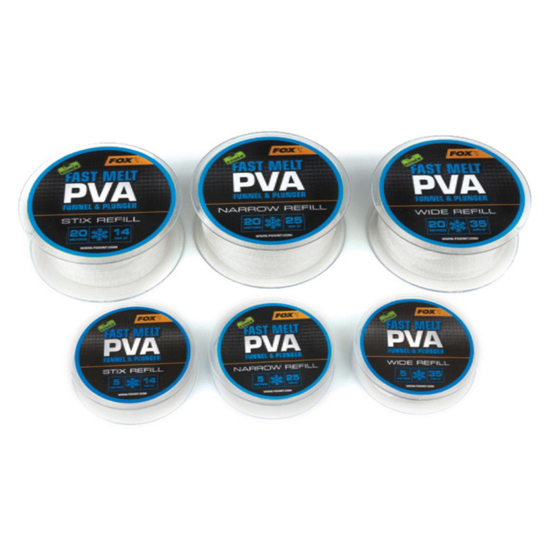 Zapas siatki EDGES™ PVA Mesh Refills - FAST MELT 500cm FOX Zapas siatki EDGES™ PVA Mesh Refills - FAST MELT 500cm FOX