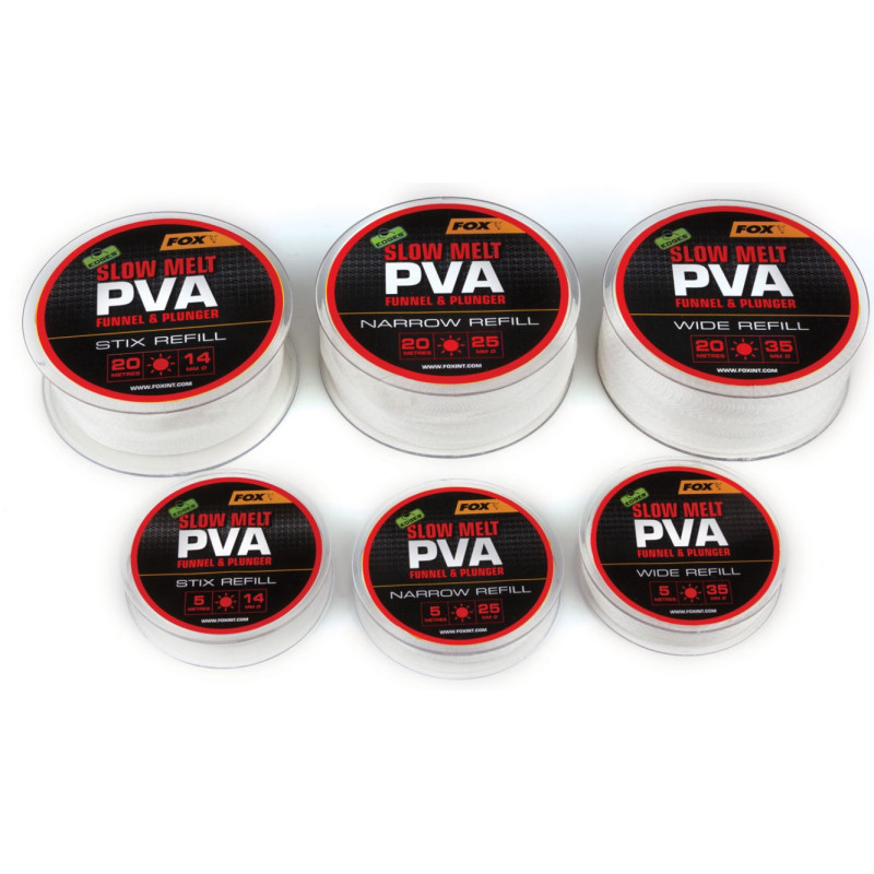 Zapas siatki EDGES™ PVA Mesh Refills - SLOW MELT FOX Zapas siatki EDGES™ PVA Mesh Refills - SLOW MELT FOX