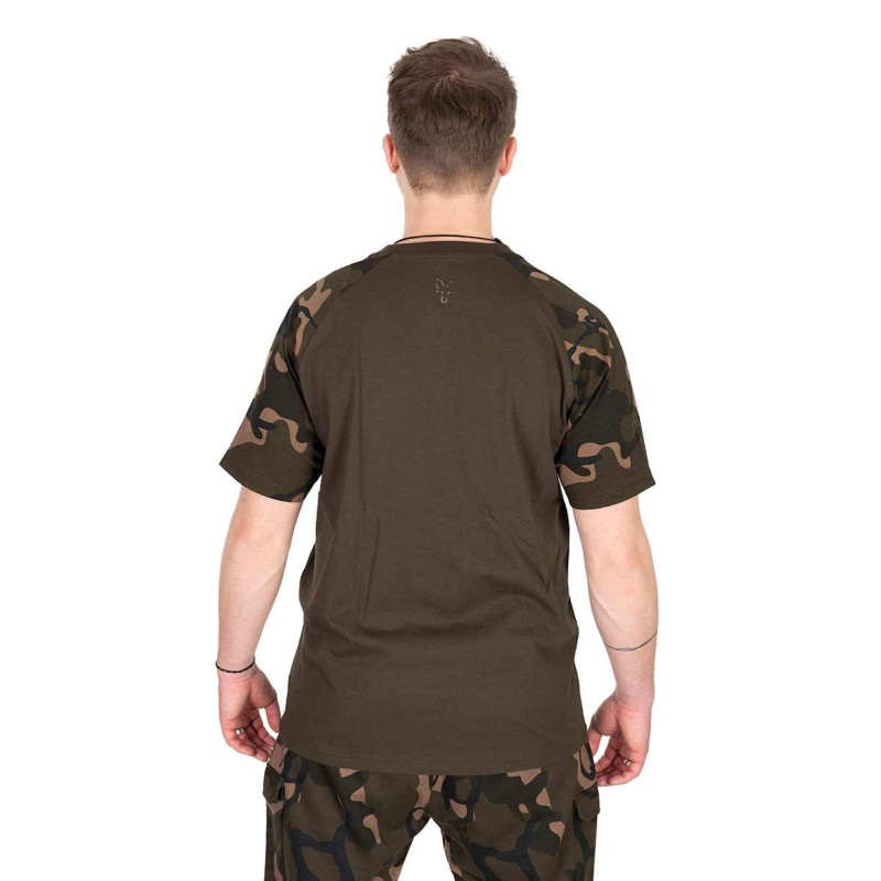 Koszulka FOX Khaki/Camo Outline T-Shirt roz. L Koszulka FOX Khaki/Camo Outline T-Shirt roz. L