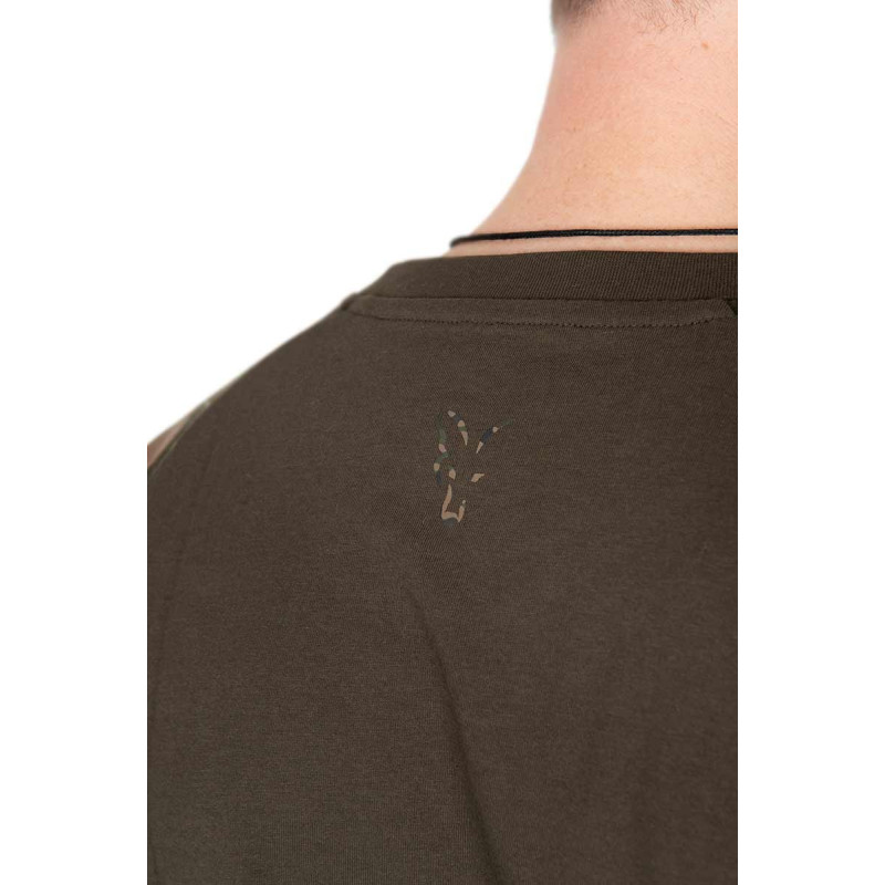 Koszulka FOX Khaki/Camo Outline T-Shirt roz. L Koszulka FOX Khaki/Camo Outline T-Shirt roz. L