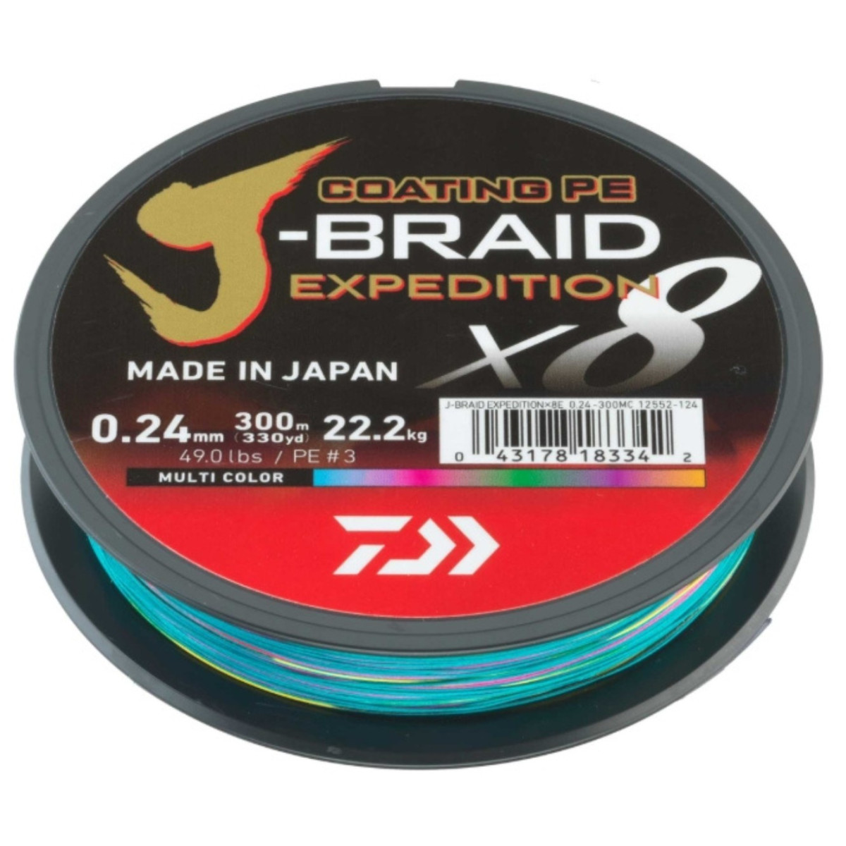 plecionka-j-braid-expedition-x8e-multicolor-daiwa plecionka-j-braid-expedition-x8e-multicolor-daiwa