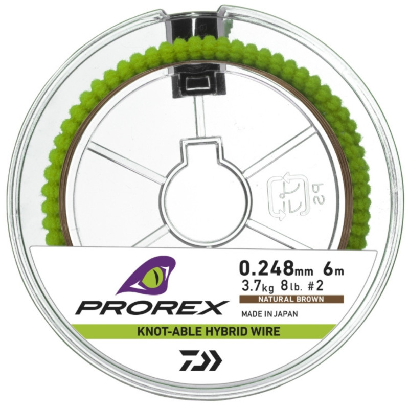 Materiał przyponowy Daiwa Prorex Hybrid Knotable Wire 0,300mm Materiał przyponowy Daiwa Prorex Hybrid Knotable Wire 0,300mm