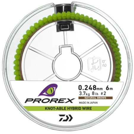 Materiał przyponowy Daiwa Prorex Hybrid Knotable Wire 0,300mm