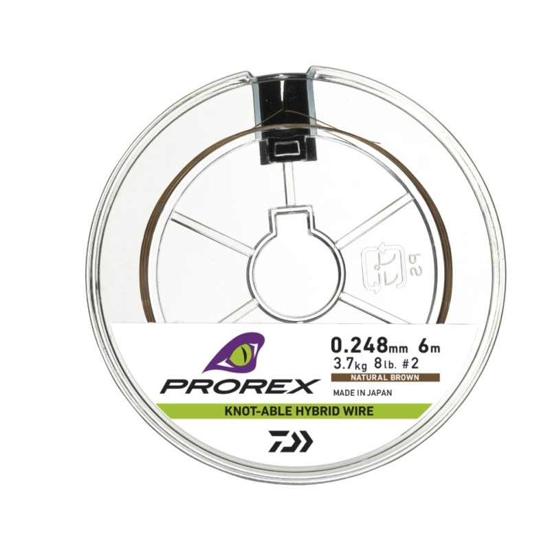 Materiał przyponowy Daiwa Prorex Hybrid Knotable Wire 0,226mm Materiał przyponowy Daiwa Prorex Hybrid Knotable Wire 0,226mm