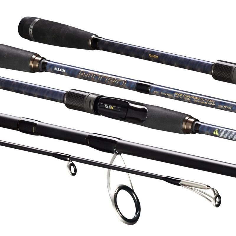 Wędka ILLEX Nitro S 210 MH Blue Lightning 210cm / 10-35g Wędka ILLEX Nitro S 210 MH Blue Lightning 210cm / 10-35g