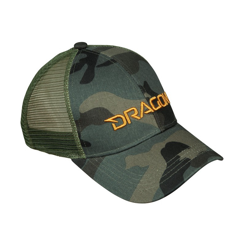 Czapka Dragon siatka camo ciemna roz. M/L Czapka Dragon siatka camo ciemna roz. M/L