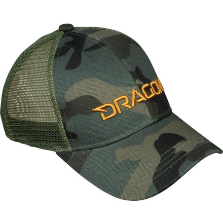 Czapka Dragon siatka camo ciemna roz. M/L Czapka Dragon siatka camo ciemna roz. M/L