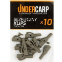Bezpieczny klips zielony z bolcem Under carp Bezpieczny klips zielony z bolcem Under carp