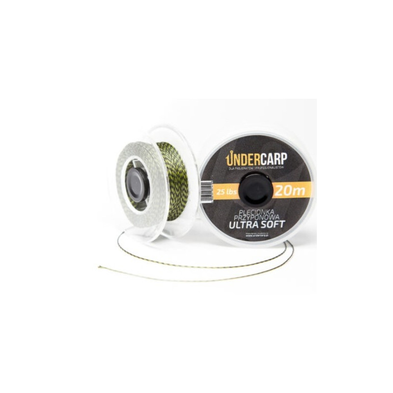 Plecionka przyponowa Under carp Ultra Soft 20m Plecionka przyponowa Under carp Ultra Soft 20m
