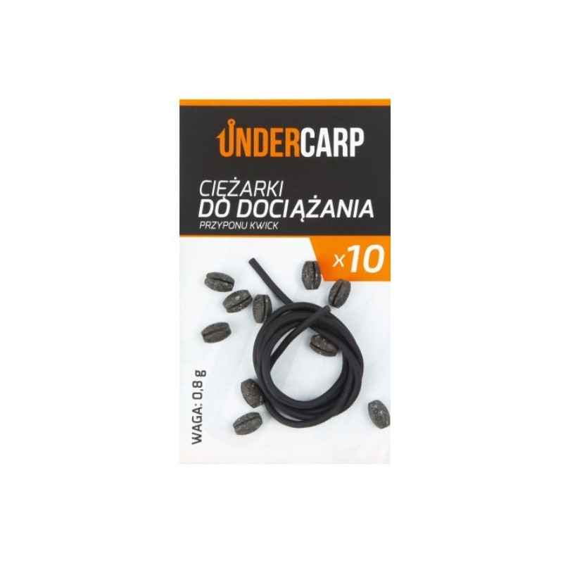 Ciężarki Under carp do dociążania przyponu Kwick 0,8g Ciężarki Under carp do dociążania przyponu Kwick 0,8g