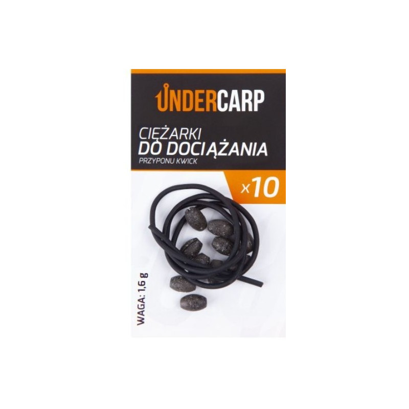 Ciężarki Under carp do dociążania przyponu Kwick 0,8g Ciężarki Under carp do dociążania przyponu Kwick 0,8g