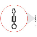 Krętlik NYTRO Mixed Eye Mini Feeder Swivels roz. 14 Krętlik NYTRO Mixed Eye Mini Feeder Swivels roz. 14