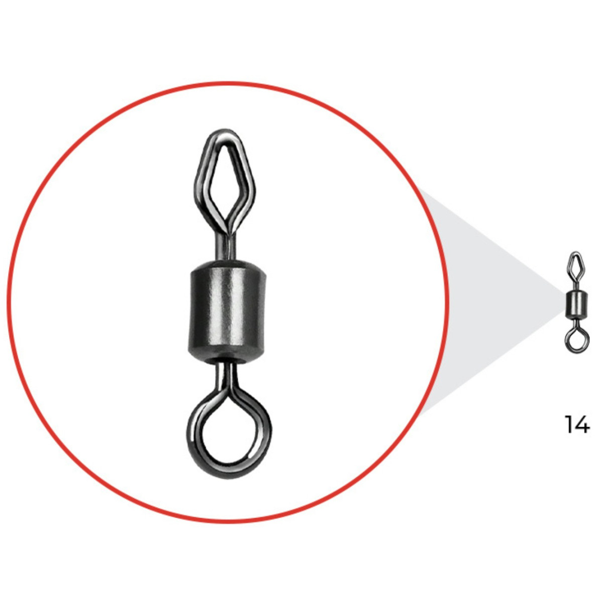 kretlik-mixed-eye-mini-feeder-swivels-nytro kretlik-mixed-eye-mini-feeder-swivels-nytro