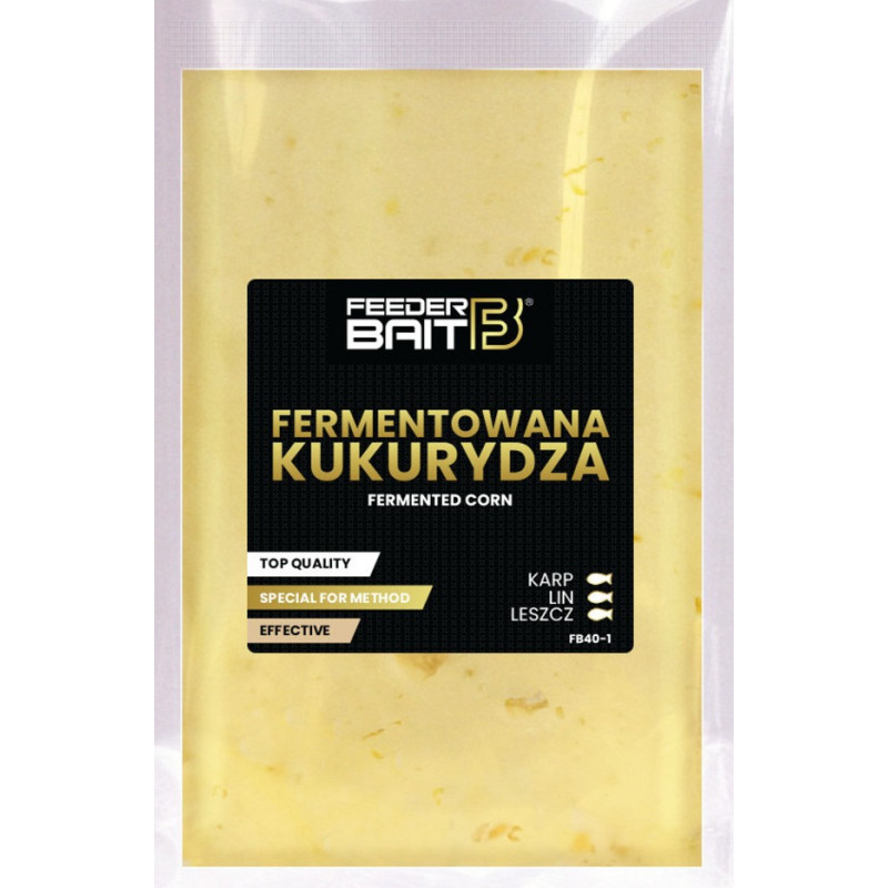 Dodatek do zanęt fermentowana kukurydza 900g Feeder Bait Dodatek do zanęt fermentowana kukurydza 900g Feeder Bait