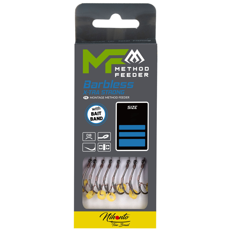 Przypon Mikado MF z gumką hak 12