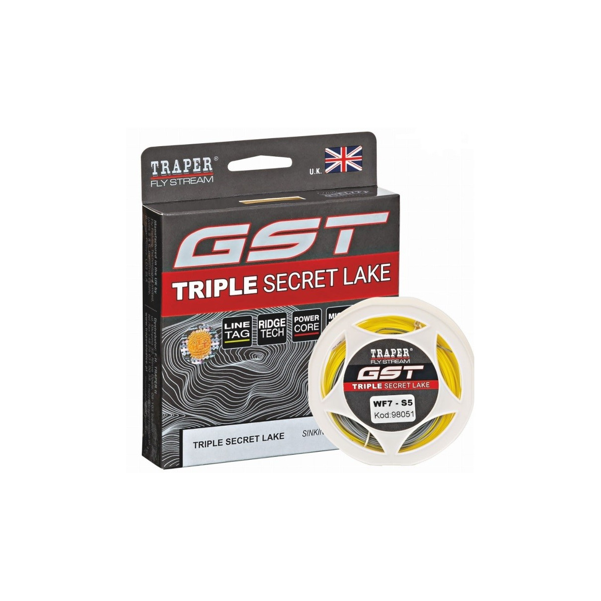 sznur-muchowy-gst-triple-secret-lake-traper sznur-muchowy-gst-triple-secret-lake-traper