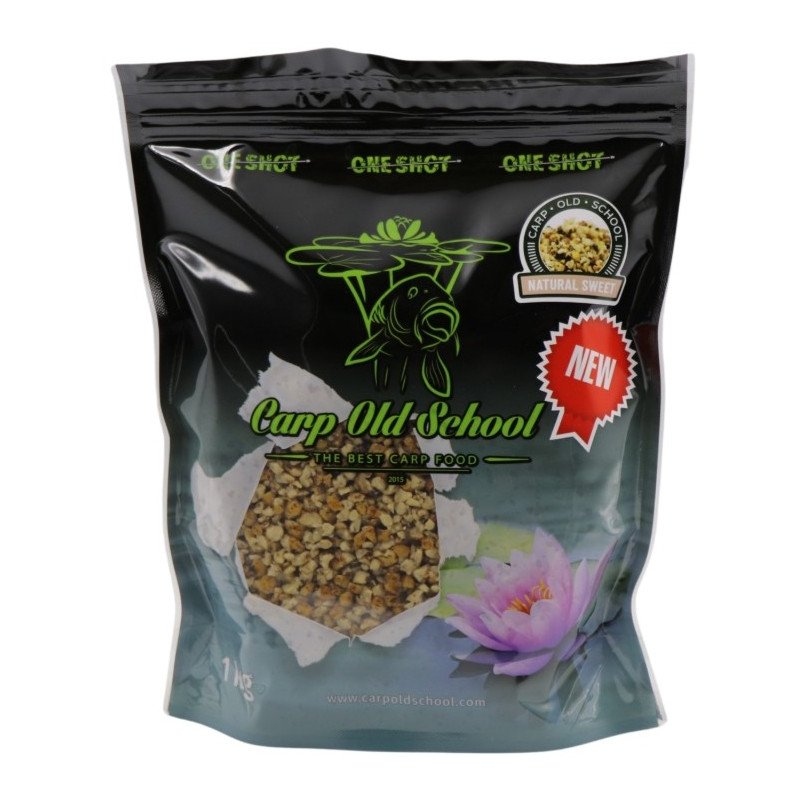 Zanęta Carp Old School kruszony orzech tygrysi naturalnie słodki 1kg