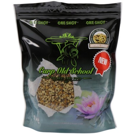 Zanęta Carp Old School kruszony orzech tygrysi naturalnie słodki 1kg