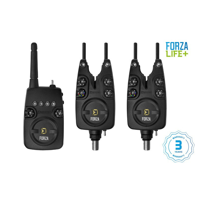 Zestaw sygnalizatorów Delphin FORZA LIFE+ 2+1