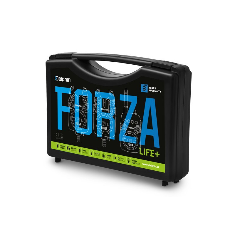 Zestaw sygnalizatorów Delphin FORZA LIFE+ 2+1