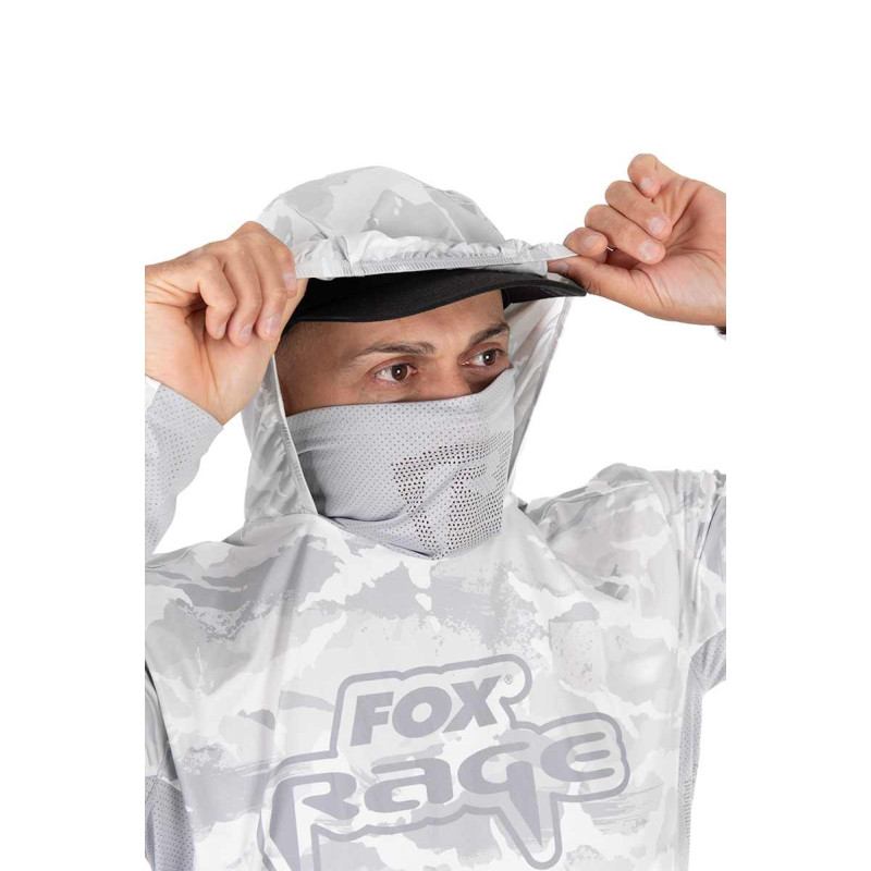 Koszulka FoxRage UV Hooded Light Camo Top roz. L Koszulka FoxRage UV Hooded Light Camo Top roz. L