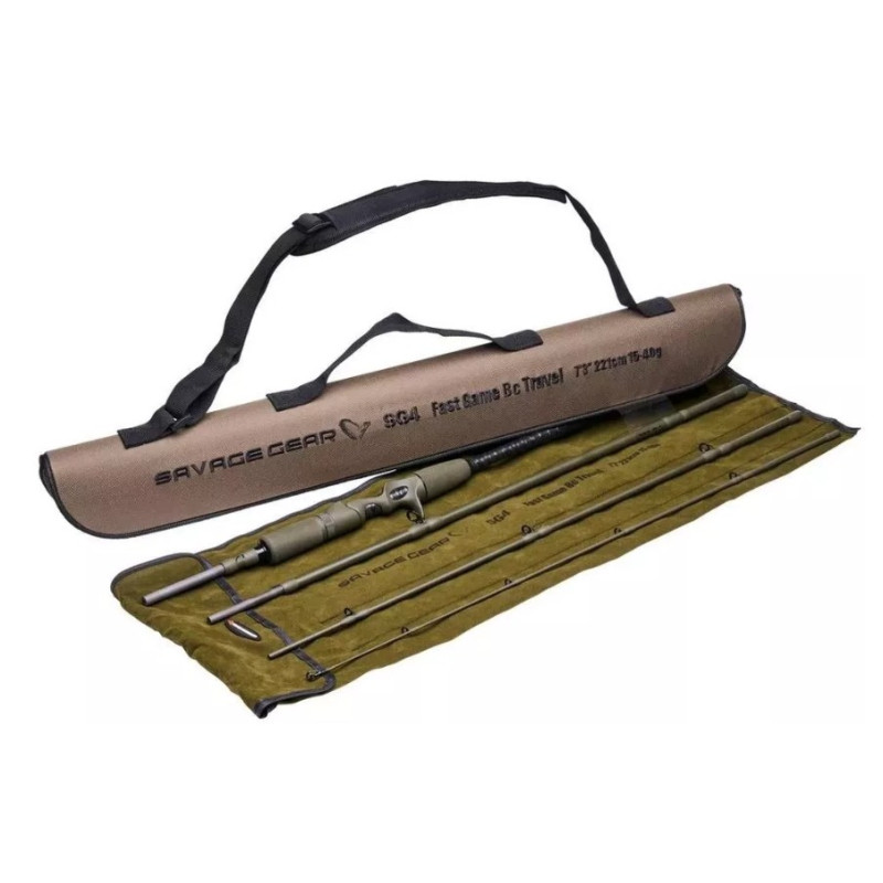 Wędka Savage Gear SG4 Fast Game BC Travel 221cm / 30-80g Wędka Savage Gear SG4 Fast Game BC Travel 221cm / 30-80g