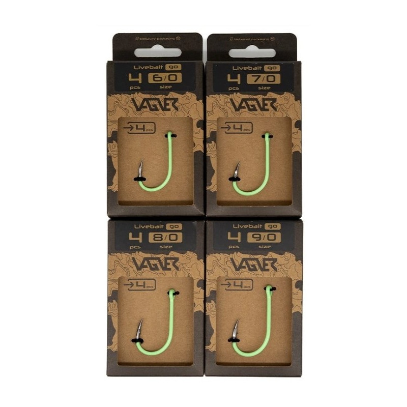 Haczyki VAGNER Livebait Go hak 6/0 Haczyki VAGNER Livebait Go hak 6/0