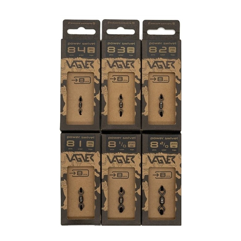 Krętliki VAGNER Power Swivel roz. 1/0 Krętliki VAGNER Power Swivel roz. 1/0