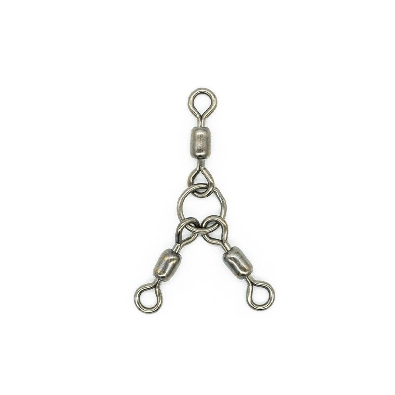 Potrójne krętliki Three Way Swivel roz. 1/0 VAGNER Potrójne krętliki Three Way Swivel roz. 1/0 VAGNER