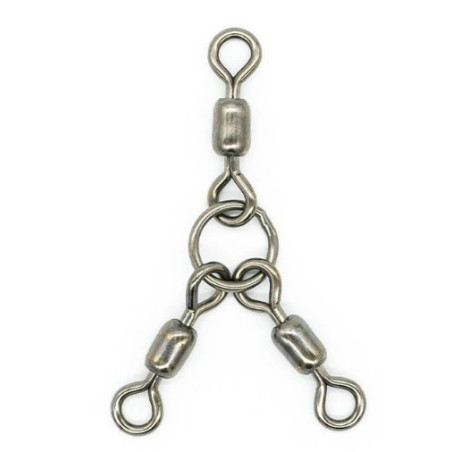 Potrójne krętliki Three Way Swivel roz. 1/0 VAGNER Potrójne krętliki Three Way Swivel roz. 1/0 VAGNER