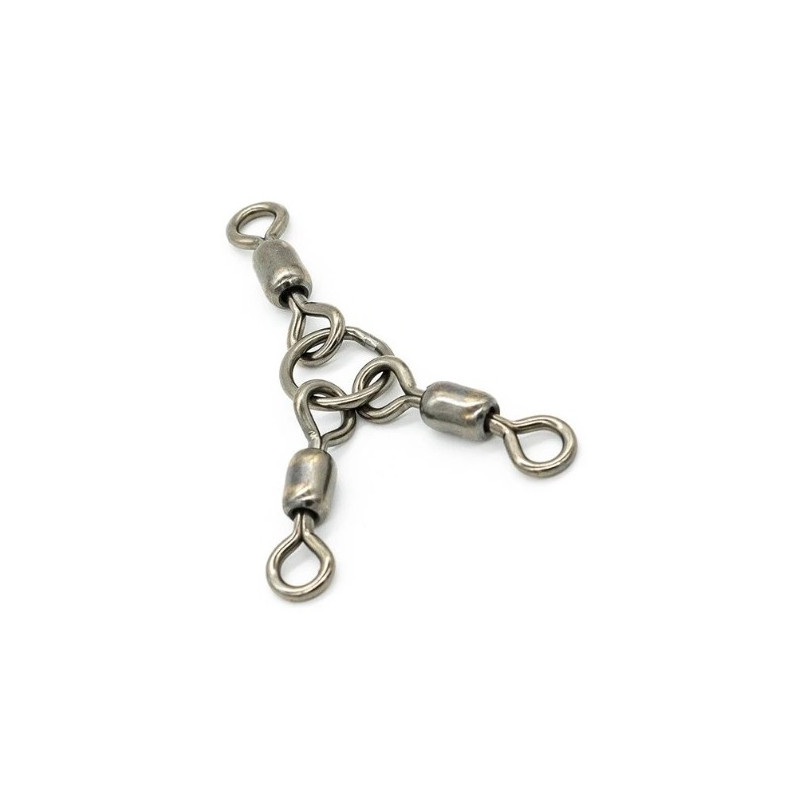 Potrójne krętliki Three Way Swivel roz. 1/0 VAGNER Potrójne krętliki Three Way Swivel roz. 1/0 VAGNER