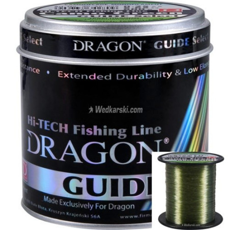 Żyłki Guide Select Camo Green 600m / 0.32mm Dragon Żyłki Guide Select Camo Green 600m / 0.32mm Dragon