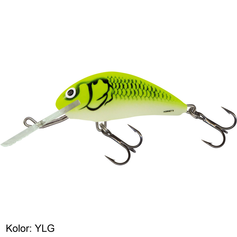 Wobler Salmo Hornet H9F 9cm YLG Wobler Salmo Hornet H9F 9cm YLG
