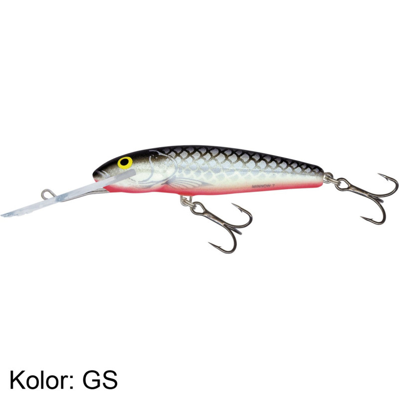 Wobler Salmo Minnow M7SDR, różne kolory 7cm GS Wobler Salmo Minnow M7SDR, różne kolory 7cm GS