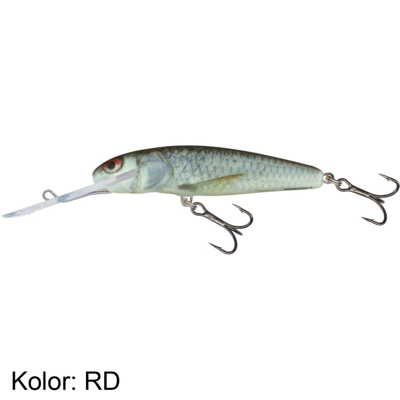 Wobler Salmo Minnow M7SDR, różne kolory 7cm RD Wobler Salmo Minnow M7SDR, różne kolory 7cm RD