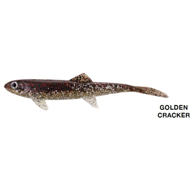 Guma DAM EFFZETT SPLIT TAIL 9cm GOLDEN CRACKER