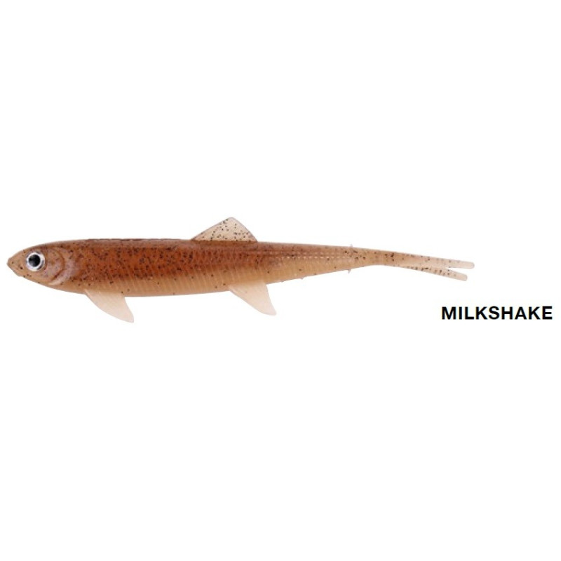 Guma DAM EFFZETT SPLIT TAIL 14cm MILKSHAKE