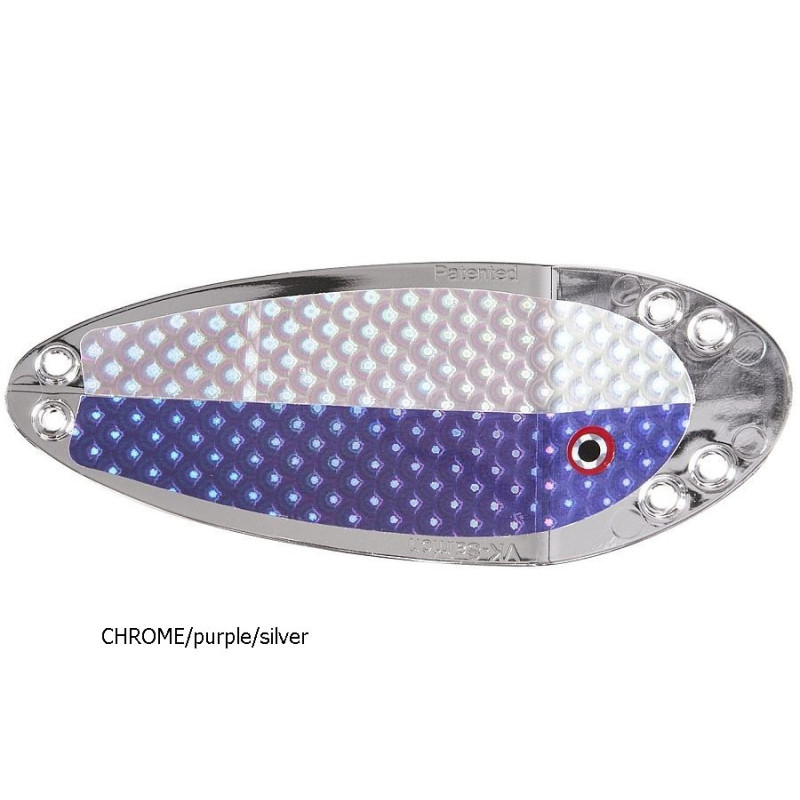 Błystka SALMON 6” CHROME/purple/silver VK