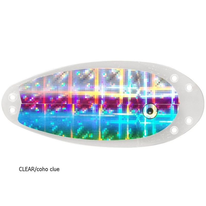 Błystka SALMON 8” CLEAR/coho clue VK Błystka SALMON 8” CLEAR/coho clue VK