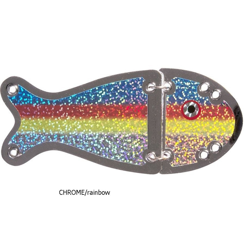 Błystka SALMON II 16.5 cm CHROME/rainbow VK