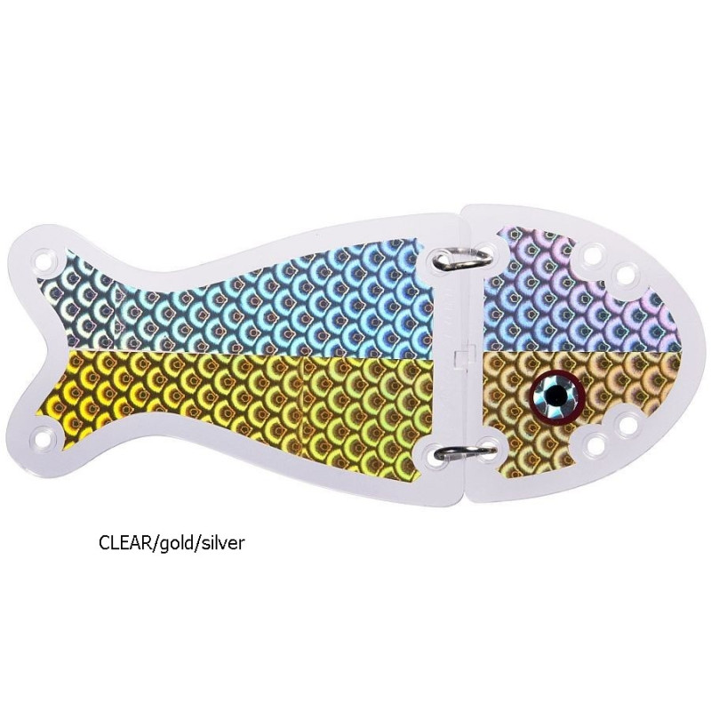 Błystka SALMON II 16.5 cm CLEAR/gold/silver VK Błystka SALMON II 16.5 cm CLEAR/gold/silver VK