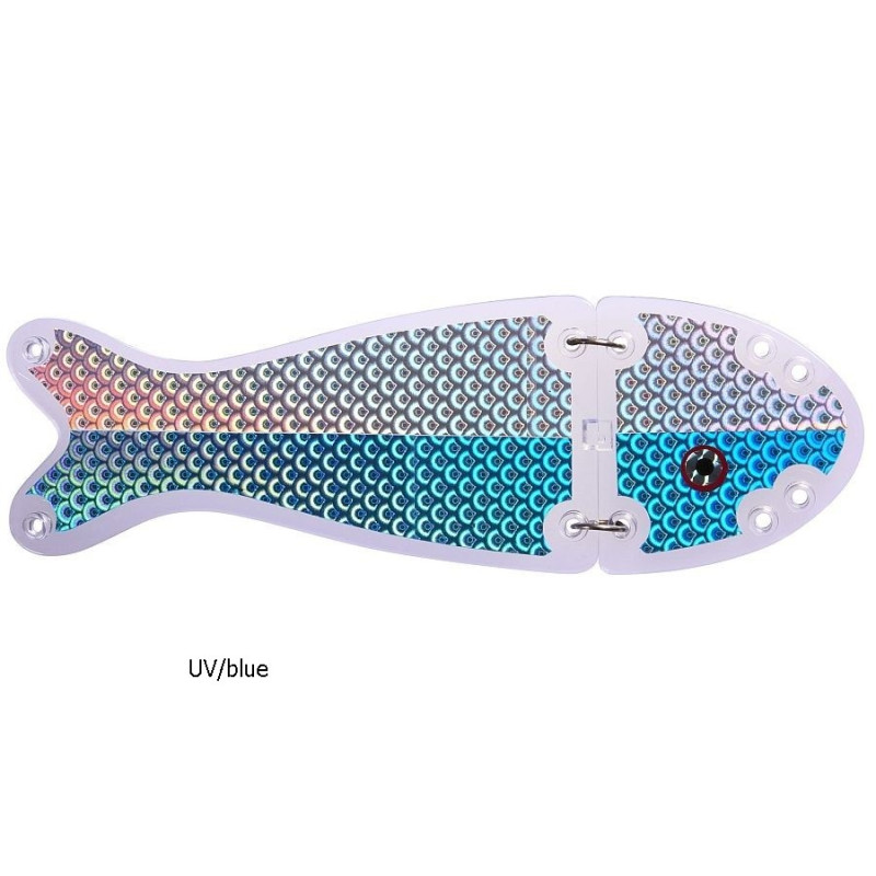 Błystka SALMON II 9,5” UV/blue VK