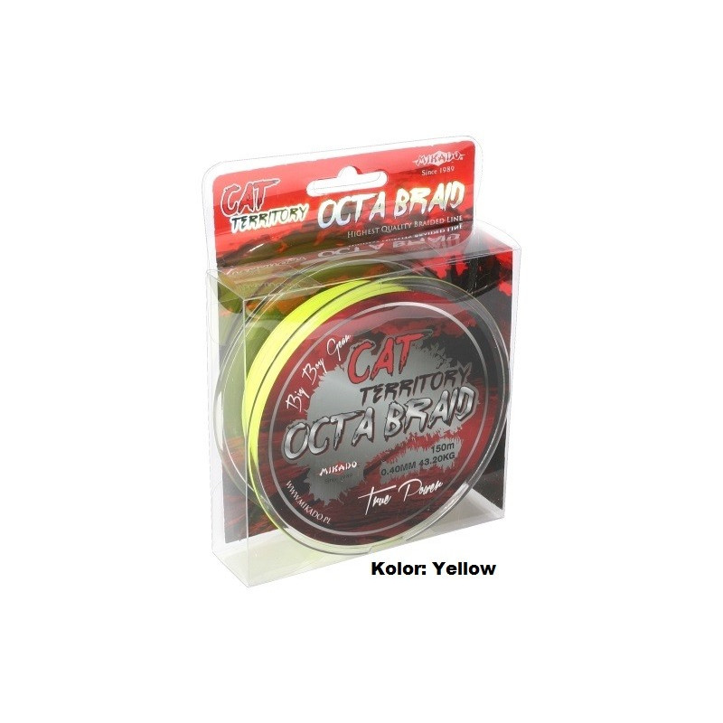 Plecionka Mikado Cat Territory Octa Braid 150m / 0.50mm Plecionka Mikado Cat Territory Octa Braid 150m / 0.50mm