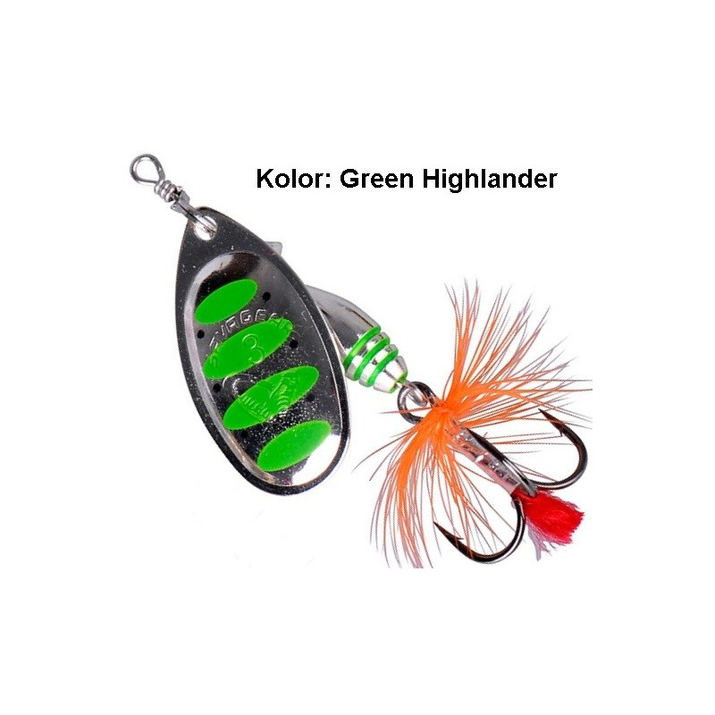 Błystka obrotowa Savage Gear Rotex 3.5g - 6g 4g Green Highlander Błystka obrotowa Savage Gear Rotex 3.5g - 6g 4g Green Highlander