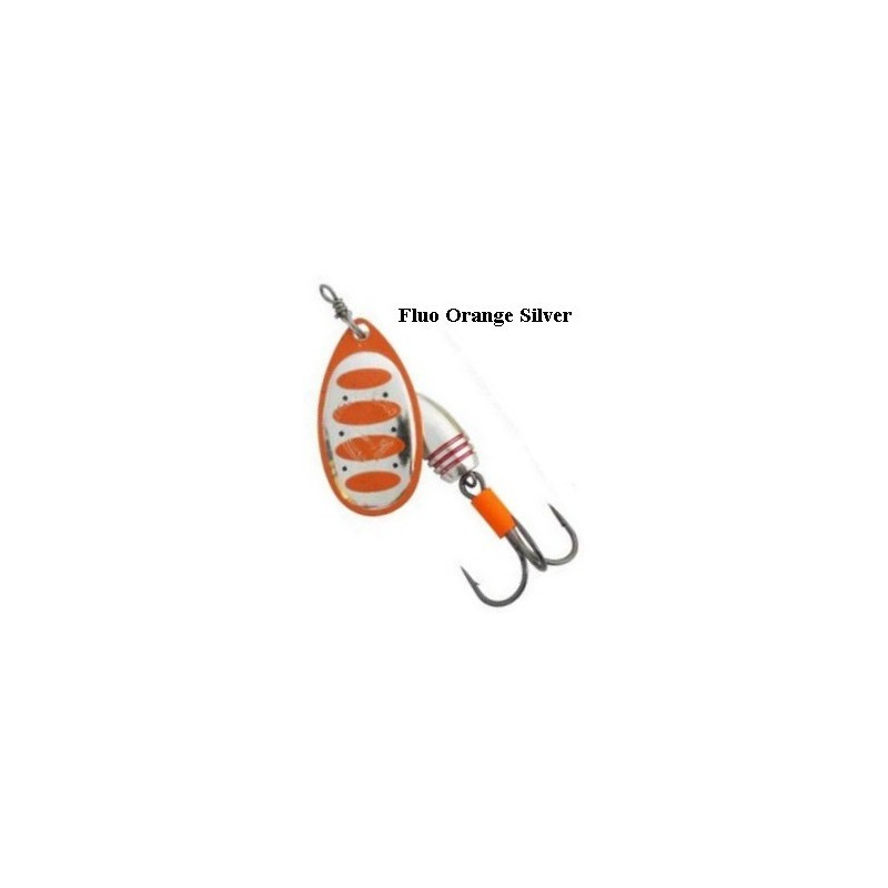 Błystka obrotowa Savage Gear Rotex 8g - 11g fluo orange silver Błystka obrotowa Savage Gear Rotex 8g - 11g fluo orange silver